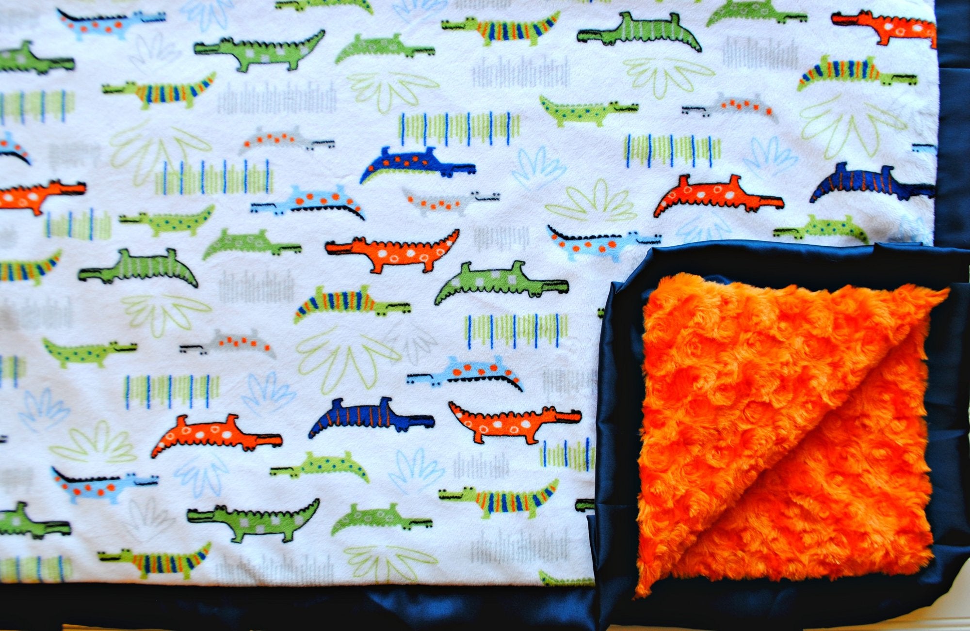 Gator Minky Blanket