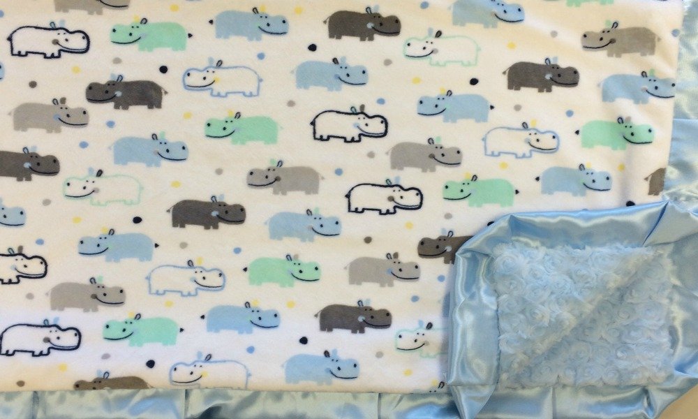 Happy Hippo Blue-Blue-Blue