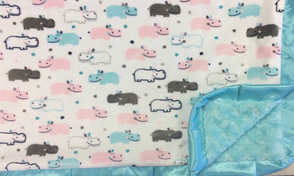 Happy Hippo Pink-Tiffany Blue-Tiffany Blue